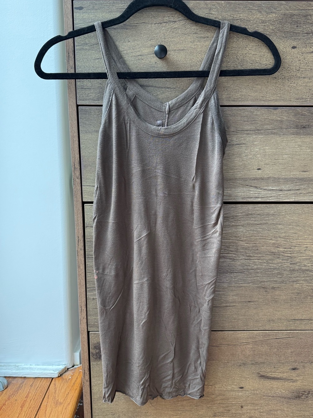 RICK OWENS Vintage Lightweight Cotton Tank Top